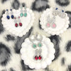 1-Carat Zircon & AD Earrings