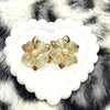 Golden Bloom Stud Earrings – Modern Imported Style