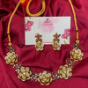 Golden Blossom Elegance – 1 Carat Zircon & AD Sets