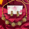 Golden Blossom Elegance – 1 Carat Zircon & AD Sets
