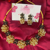 Golden Blossom Elegance – 1 Carat Zircon & AD Sets