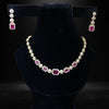 Ruby Glow – 1 Carat Golden Zircon Set with Ruby Stones