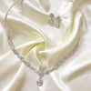 Silver Symphony – 1 Carat Zircon Elegant Silver Stone Set