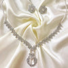 Grace of Silver – Nita Ambani Inspired 1 Carat Stone Necklace