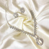 Grace of Silver – Nita Ambani Inspired 1 Carat Stone Necklace