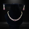 Ruby Glow – 1 Carat Golden Zircon Set with Ruby Stones