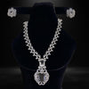 Grace of Silver – Nita Ambani Inspired 1 Carat Stone Necklace
